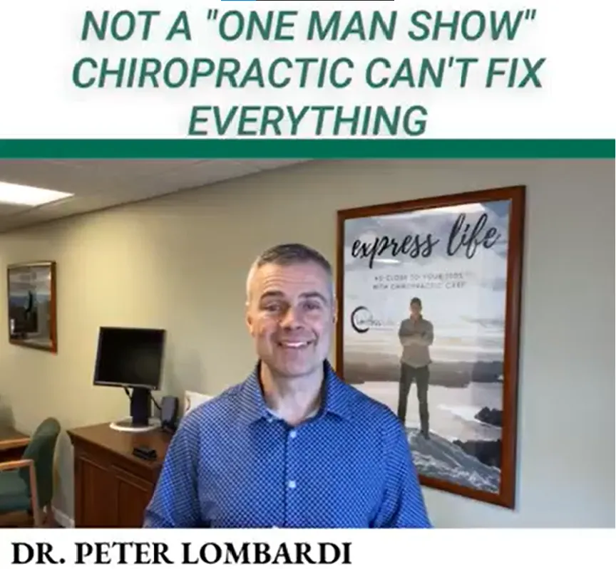 Not a “One Man Show,” Chiropractic Can’t Fix Everything